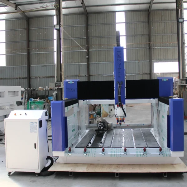 TES1212-4 axis cnc milling machine engraving modles kit cnc woodworking machine 4 axis cnc wood cutter - Image 5
