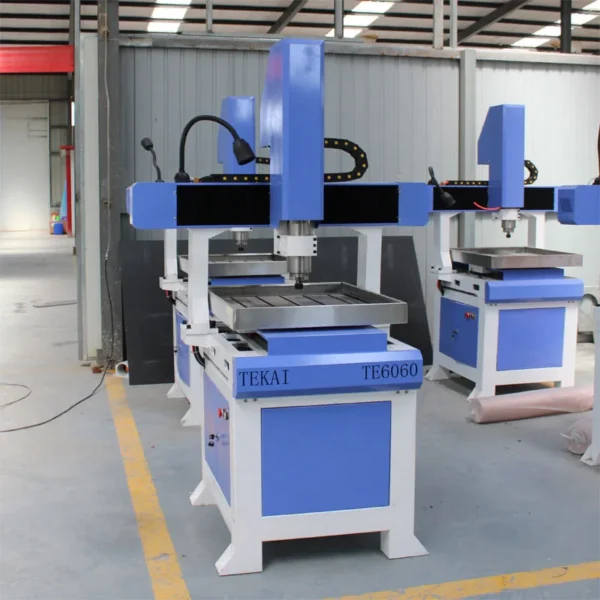 TE6060 4 axis cnc milling machine 3d stl model engraver numerical programmed control machines for wooden shoe mould - Image 3