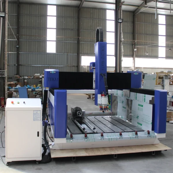 Electric tools cnc wood working machine engraving 3d working rotary axis, desktop cnc machine carved furniture legs - Image 4