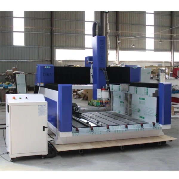 TES1212-4 axis cnc milling machine engraving modles kit cnc woodworking machine 4 axis cnc wood cutter - Image 3