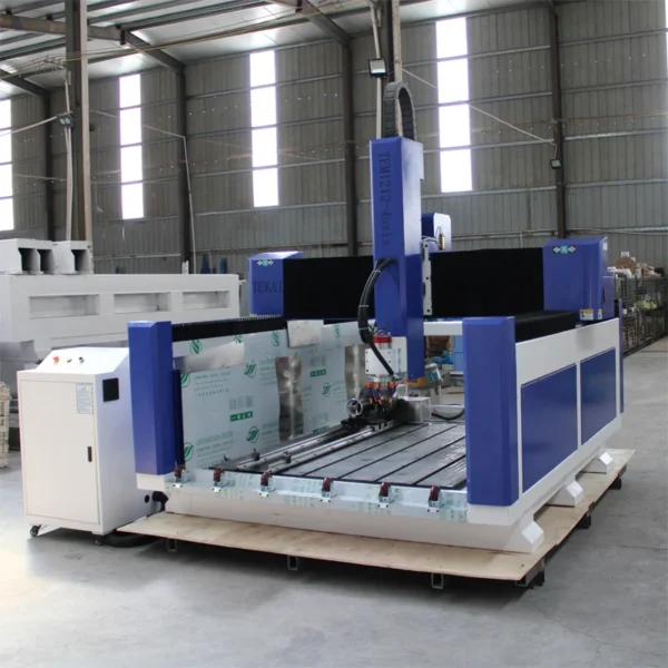 TES1212-4 axis cnc milling machine engraving modles kit cnc woodworking machine 4 axis cnc wood cutter - Image 2