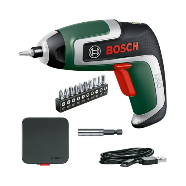 Bosch IXO7 Electric Screwdriver 3.6V Cordless Electric Drill Usb Rechargeable Home Diy Multi-Purpose Power Tools Set Accessories - Image 6