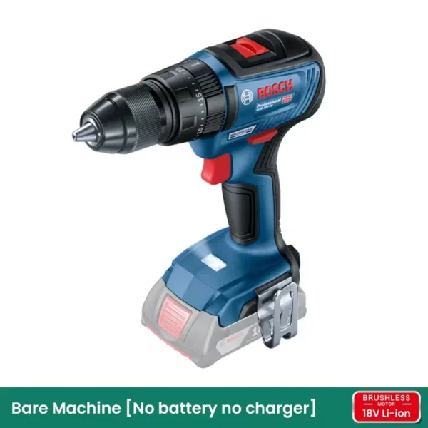 Bosch GSB 18V-50 Cordless Electric Drill Screwdriver Dual Speed 50Nm Brushless Impact Driller Professional Rotation Power Tools - Image 6