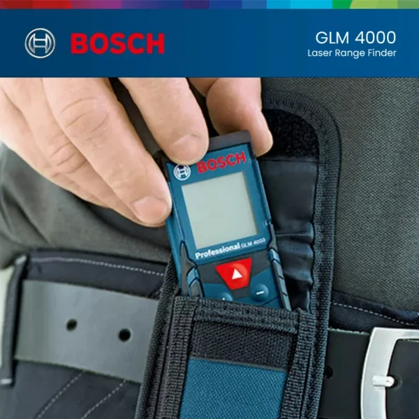 Bosch GLM4000 Laser Range Finder Digital Laser Distance Meter 40m Range High Precision Laser Tape Measure Measurement Tools - Image 4