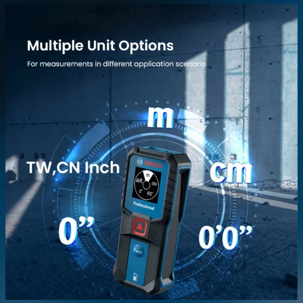 Bosch Laser Rangefinder 30/40/50/100m Distance Meter High-precision Laser Level Electronic Bluetooth Measuring Tools GLM 50-27CG - Image 5