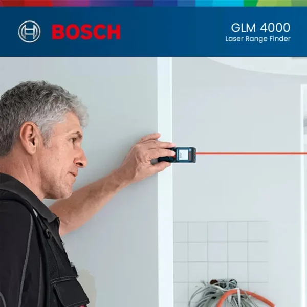 Bosch GLM4000 Laser Range Finder Digital Laser Distance Meter 40m Range High Precision Laser Tape Measure Measurement Tools - Image 3