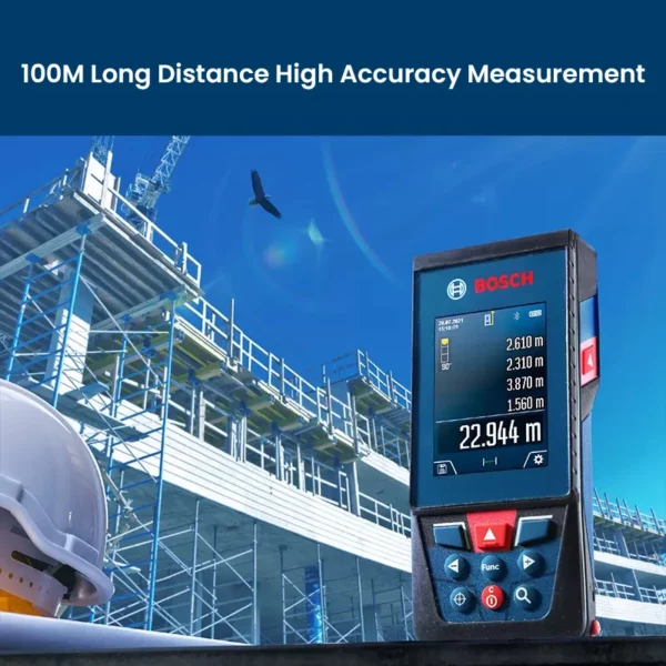 Bosch GLM 100-25 C Laser Rangefinder 100M Distance Meter Integrated 5MP Camera Hight Precise Red Laser Range Finder Measure tool - Image 2