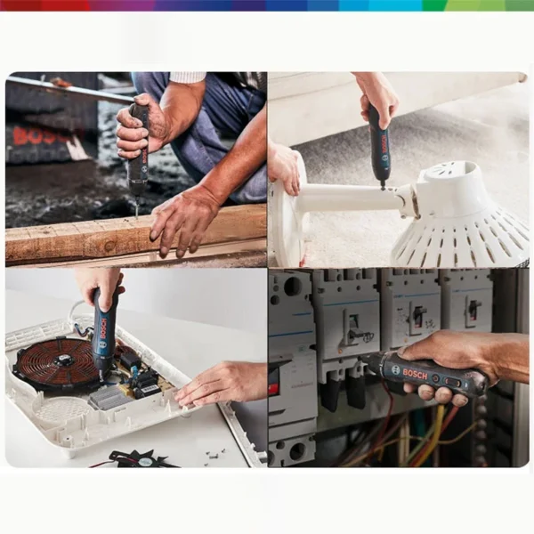 Bosch GO2 Eectric Screwdriver Set 5Nm Cordless Mini Hand Drill Multi-Function 3.6V Rechargeable Screw Driver Home DIY Power Tool - Image 3