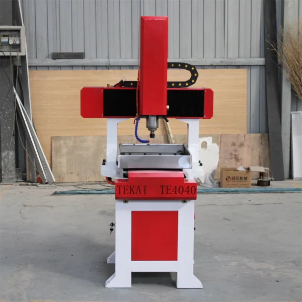 TE4040 Factory Price CNC Router 4 Axis CNC Milling Machine For Metal Aluminium Plate Cutting Machine - Image 6