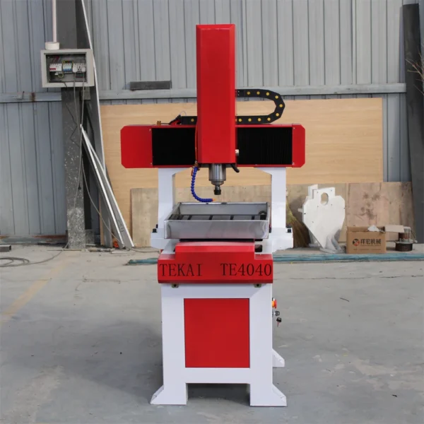 TE4040 Factory Price CNC Router 4 Axis CNC Milling Machine For Metal Aluminium Plate Cutting Machine - Image 2