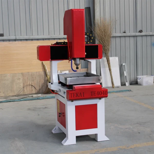 TE4040 Factory Price CNC Router 4 Axis CNC Milling Machine For Metal Aluminium Plate Cutting Machine - Image 3