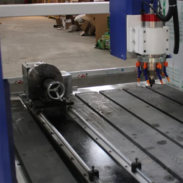 3d models cnc stl swing head rotation axis cnc milling machine for engraving and cutting cnc woodworking router machine - Image 5