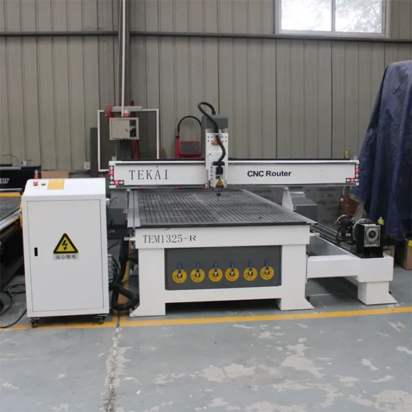 Tekai TEM1325-R high quality 4 axis metal engraving machine cnc milling machine for aluminium metal cutting machine - Image 3